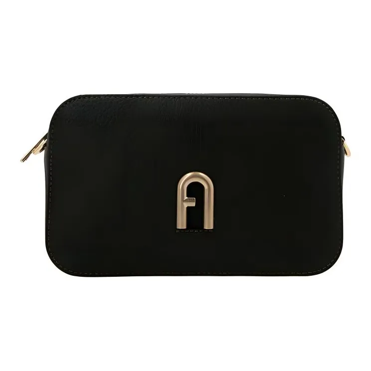 Furla Primula Кожа Сумка через плечо Сумка на плечо Женская Черная