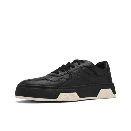 BASIC HOUSE Кроссовки для скейтбординга Low Top Черные Мужские