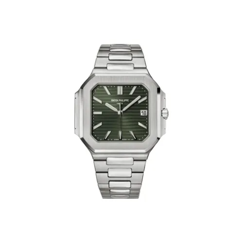 PATEK PHILIPPE Автоматический Механический Движение Мужские Часы 45 мм Зеленый