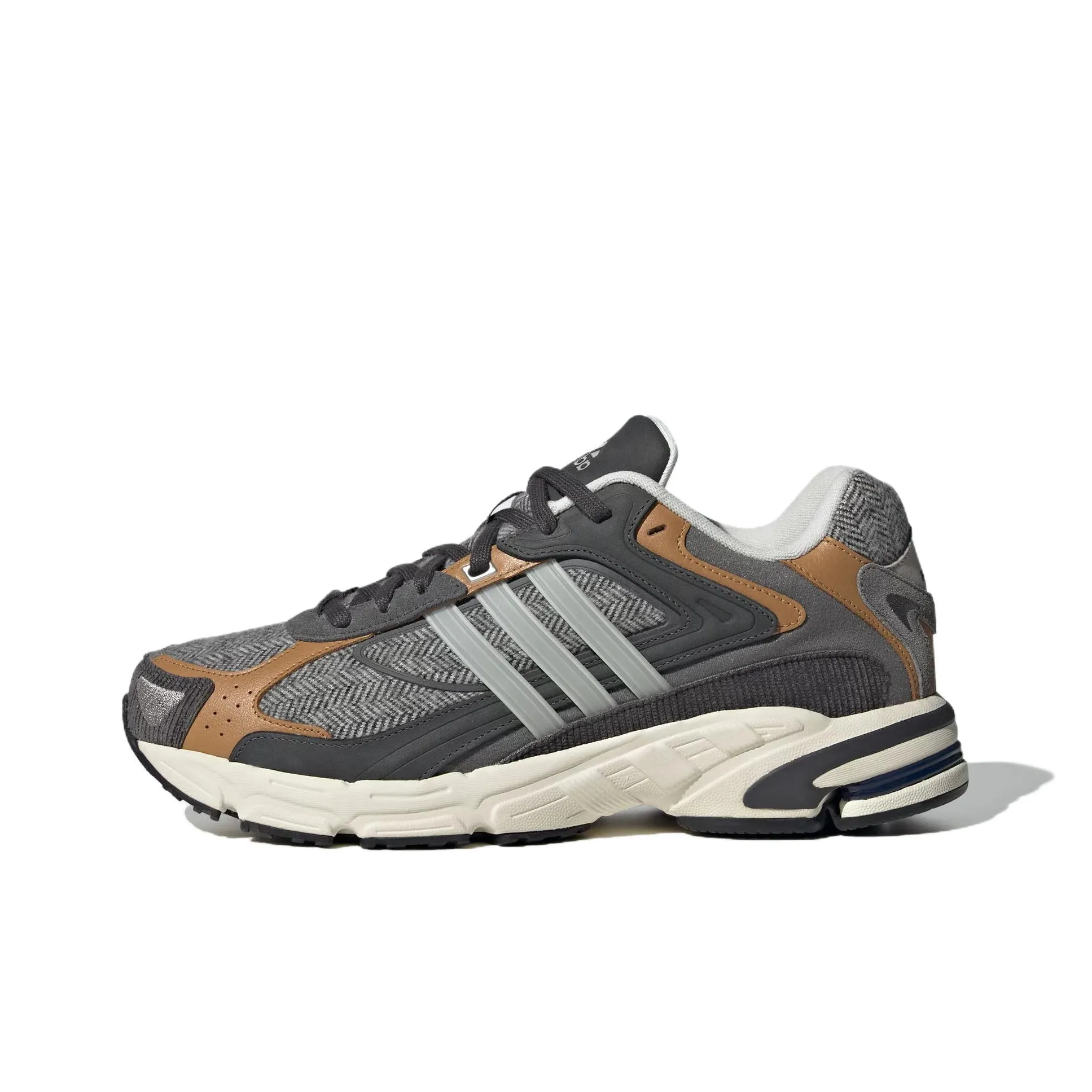 Adidas RESPONSE CL Anti Slip Wear Resistant Low Top Chunky Sneakers Unisex Tan