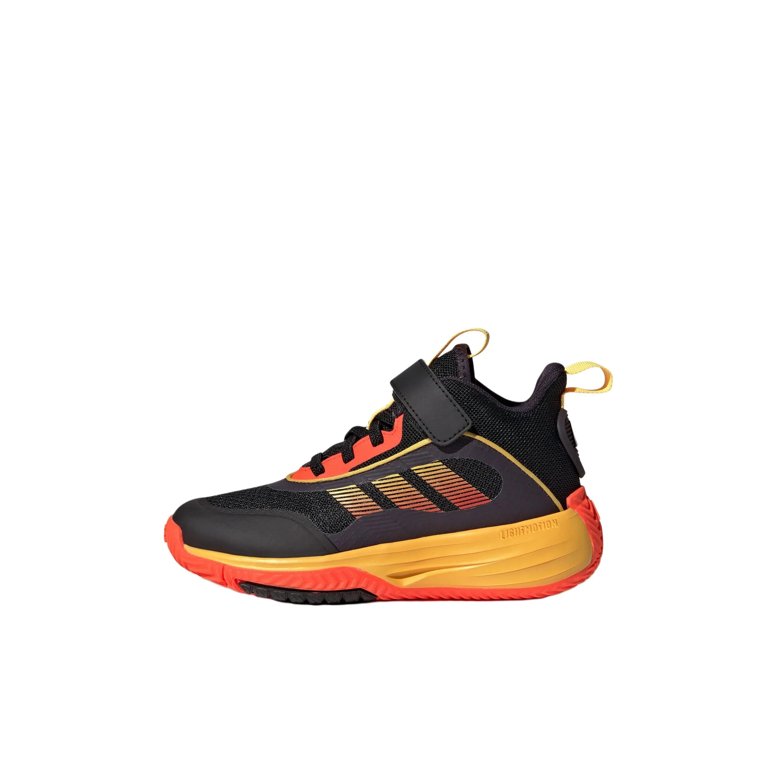 Adidas Slip Resistant Cushioning High Top Children's Basketball Shoes Black Kids'