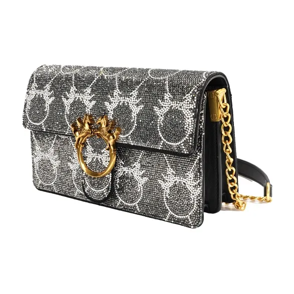CHRISBELLA PU Shoulder Bag Regular Women's Black