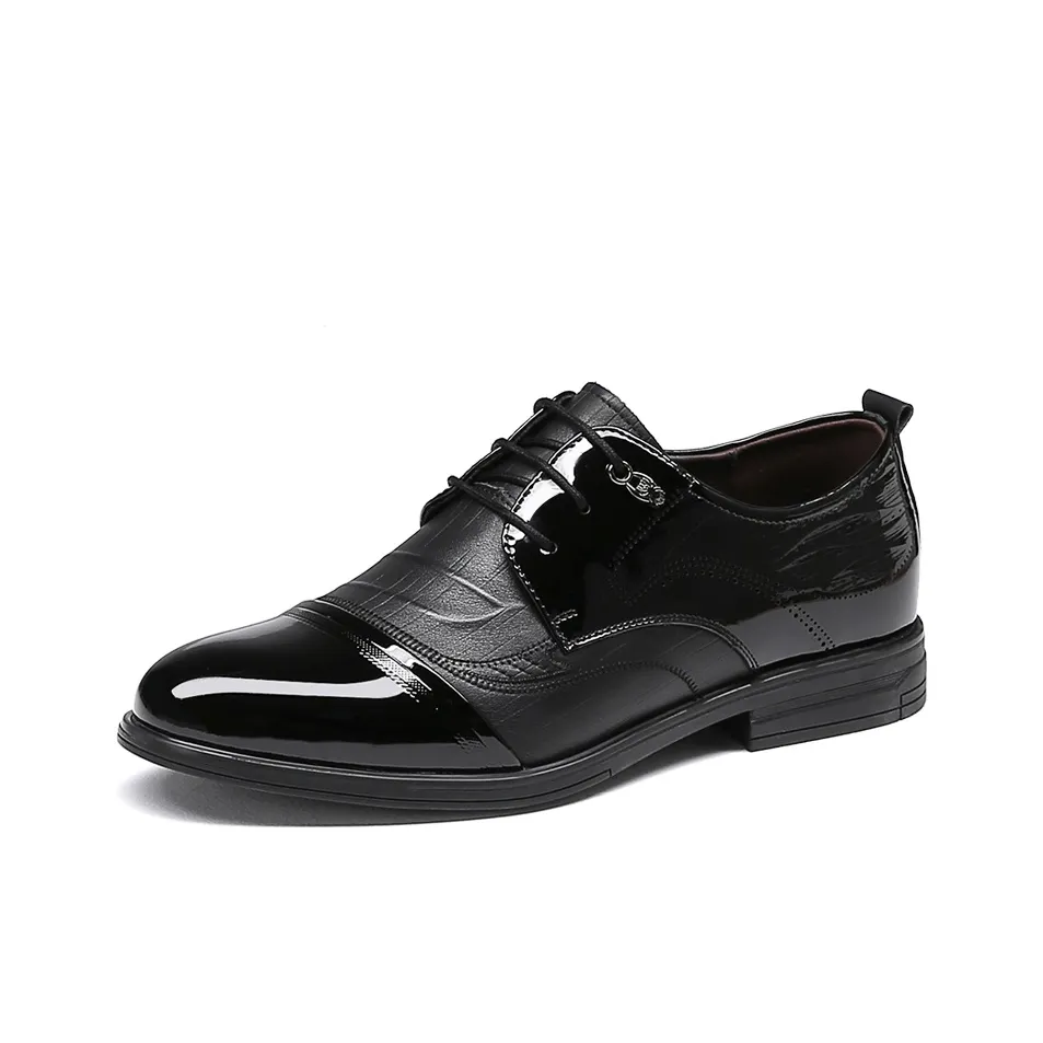 Spider King Dress Shoes Men's Black