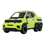 카이위이 1:18 정품 Authorized Wuling 미니 픽업 MS932 네온 그린