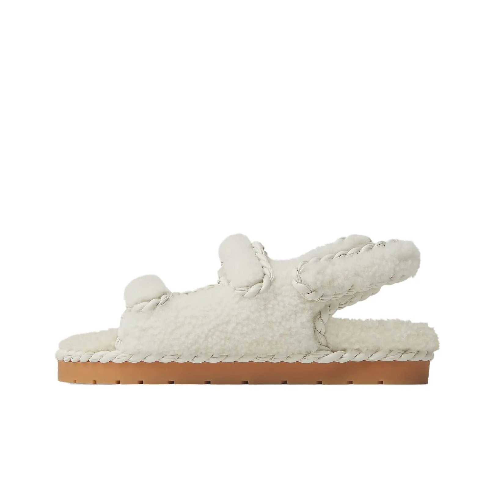 Bottega Veneta Jack One Strap Sandals Women's White