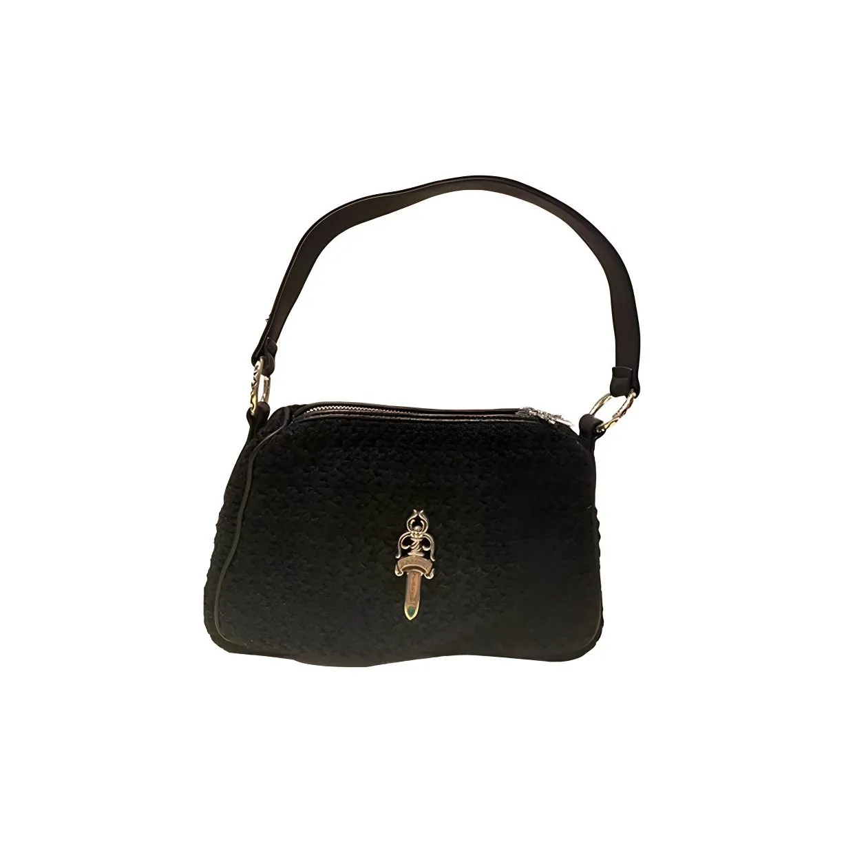 Chrome Hearts Cashmere Chicken Nugget Bag, Handbag, Shoulder Bag Women's Black