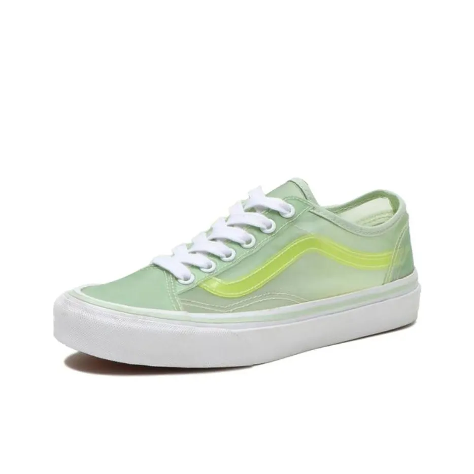 VANS Низкие Кроссовки для Скейтбординга Унисекс Зеленые