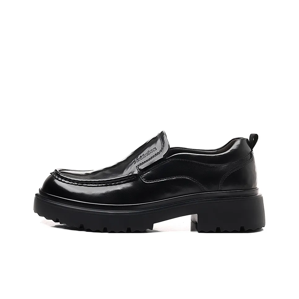 Mulinsen Brock Leather Shoes Casual Shoes Men's Black