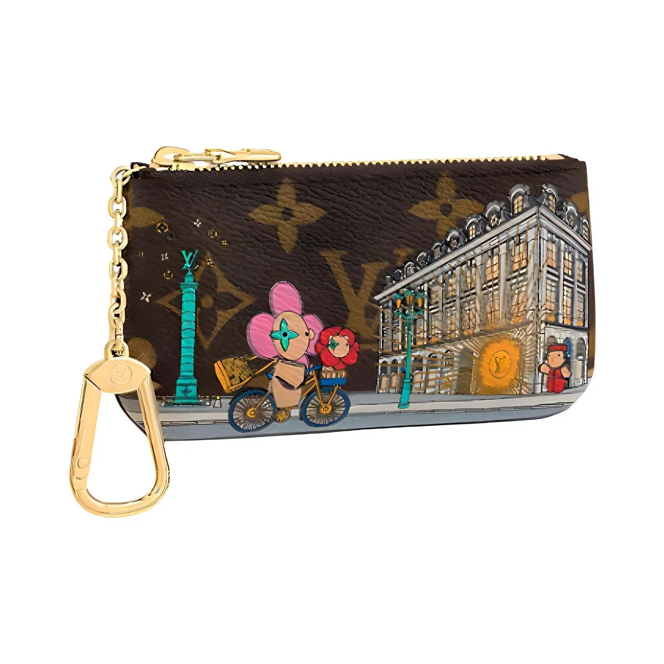 Courtesy of Louis Vuitton Vivienne Holiday Monogram Canvas/Pink
