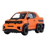 카이위이 1:18 정품 Authorized Wuling 미니 픽업 MS932 오렌지