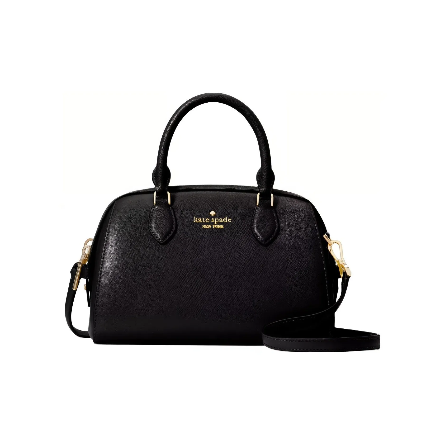 Kate Spade Saffiano кожа сумка через плечо сумка на плечо обычная женская черная