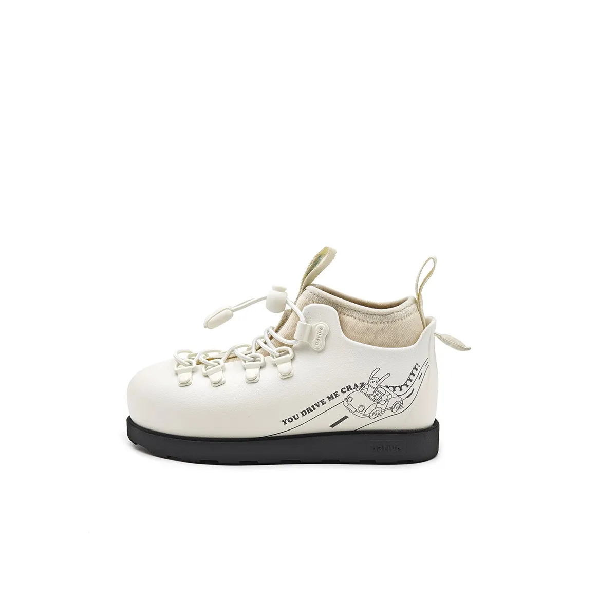 Native Shoes Fitzsimmons Детская Туристическая Обувь Низкий Верх Белый Kids