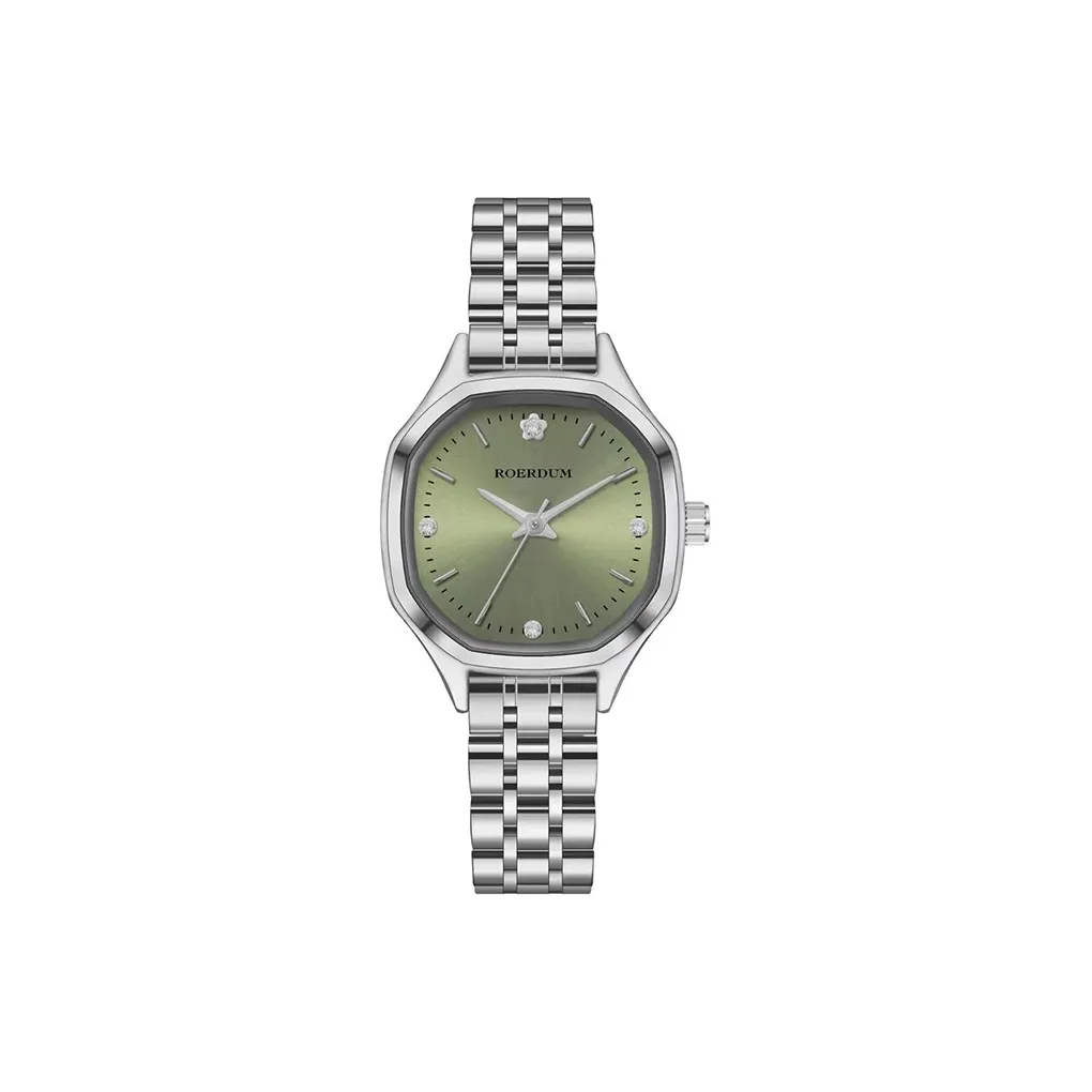 ROERDUM Guardian Goddess Collection Phantom Кварцевый механизм нержавеющая сталь ремешок часы женский зеленый циферблат