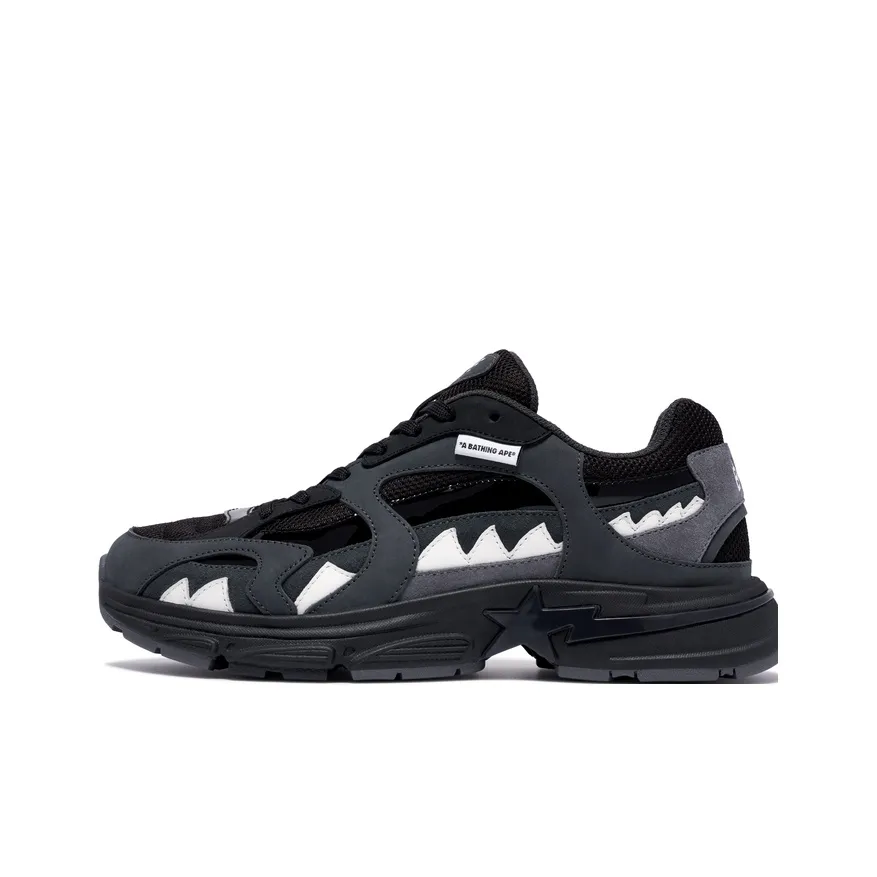 A BATHING APE SHARK STA Низкий Топ Повседневный Мужской