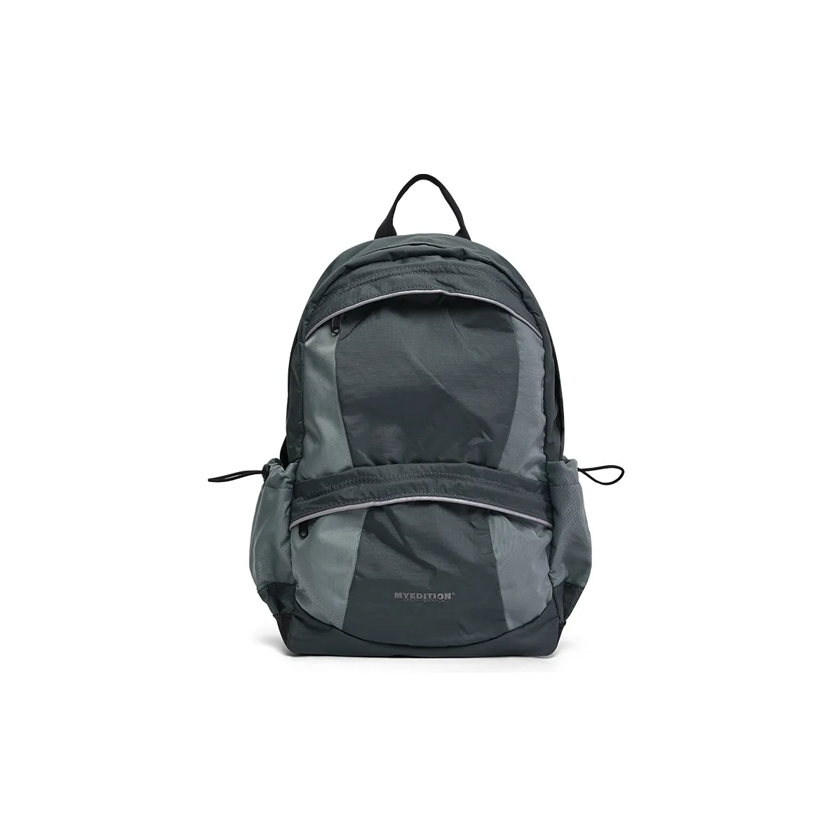 MYEDITION 15L Рюкзак для студентов дорожная сумка рюкзак сумка для активного отдыха ткань черный асфальтово-серый унисекс