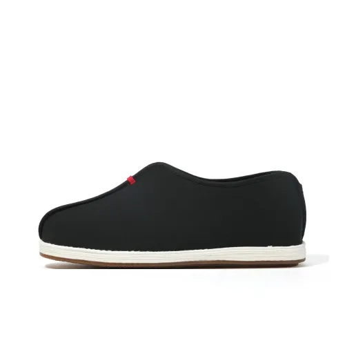 Old Meihua Мужские повседневные туфли Low Top Черные Мужские