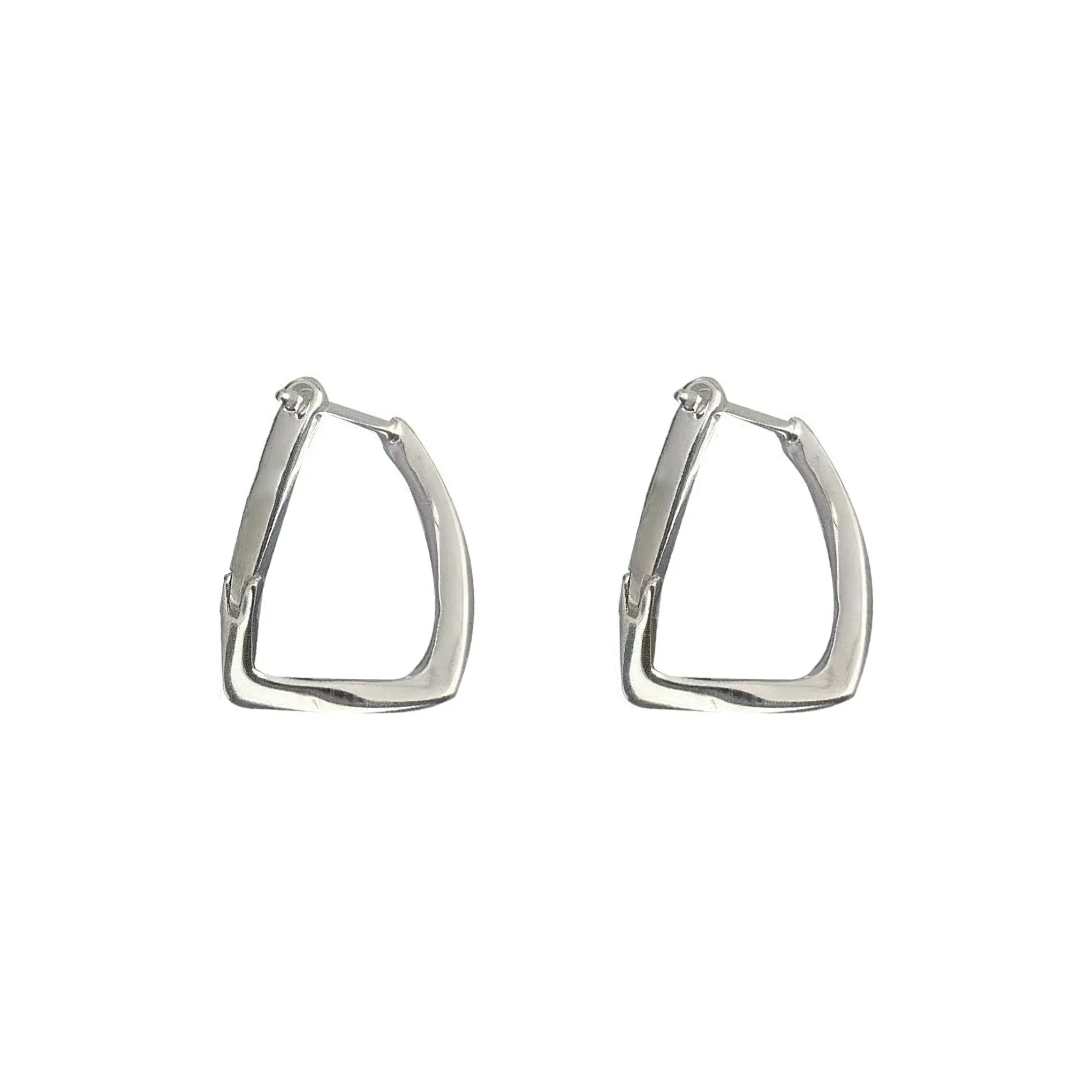 BLESSED BULLET S925 Серебряные Серьги-гвоздики Женские