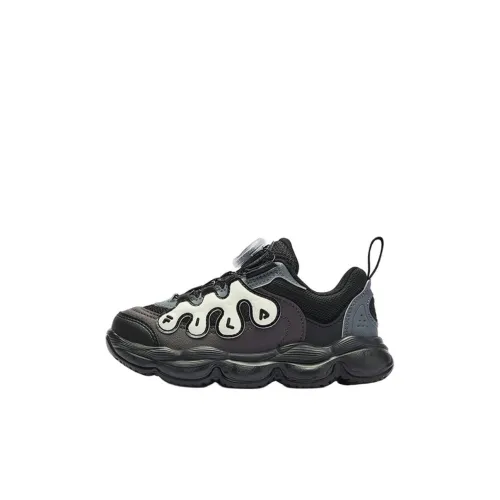 FILA KIDS BOA Детские баскетбольные кроссовки Low Топ Черный/Shale Фиолетовый Для дошкольников