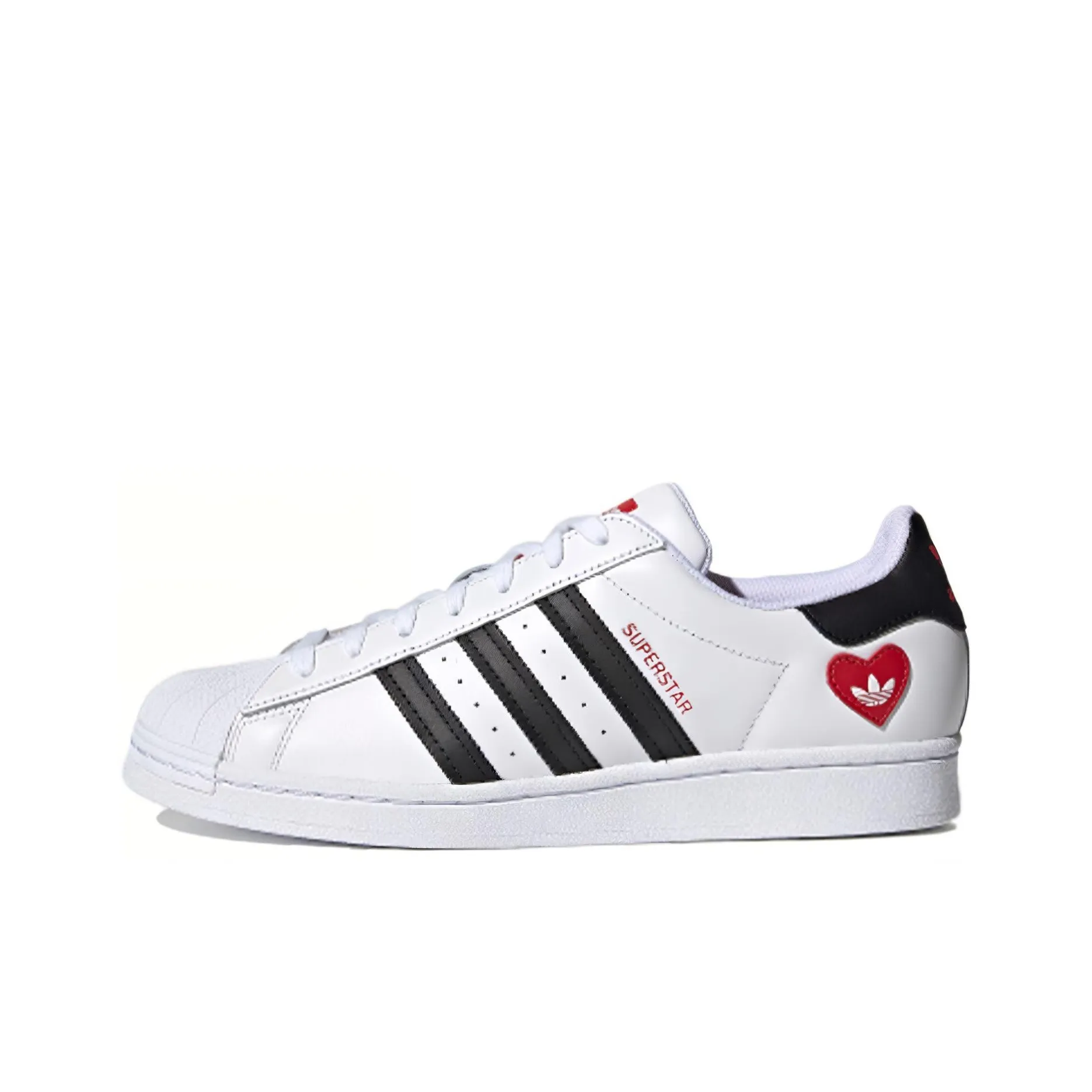 Adidas Superstar 'Valentine's Day White Black'