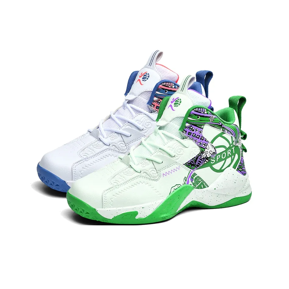 Черный хвост оленя термический амортизирующий противоскользящий высокий топ баскетбольные кроссовки унисекс