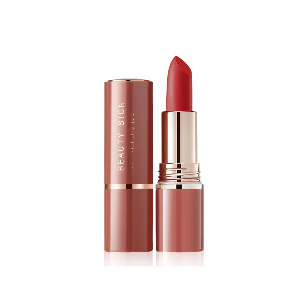 BEAUTY SIGN TRANSFER PROOF Помада Непереносящаяся Мягкий Матовый Легко Смесь Длинное Сохранение Цвет лица Нет TRANSFER