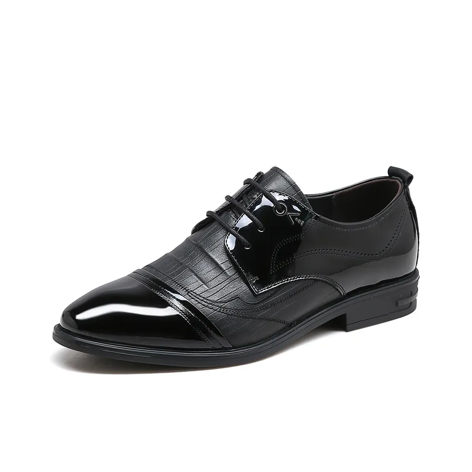 Spider King Dress Shoes Men's Black
