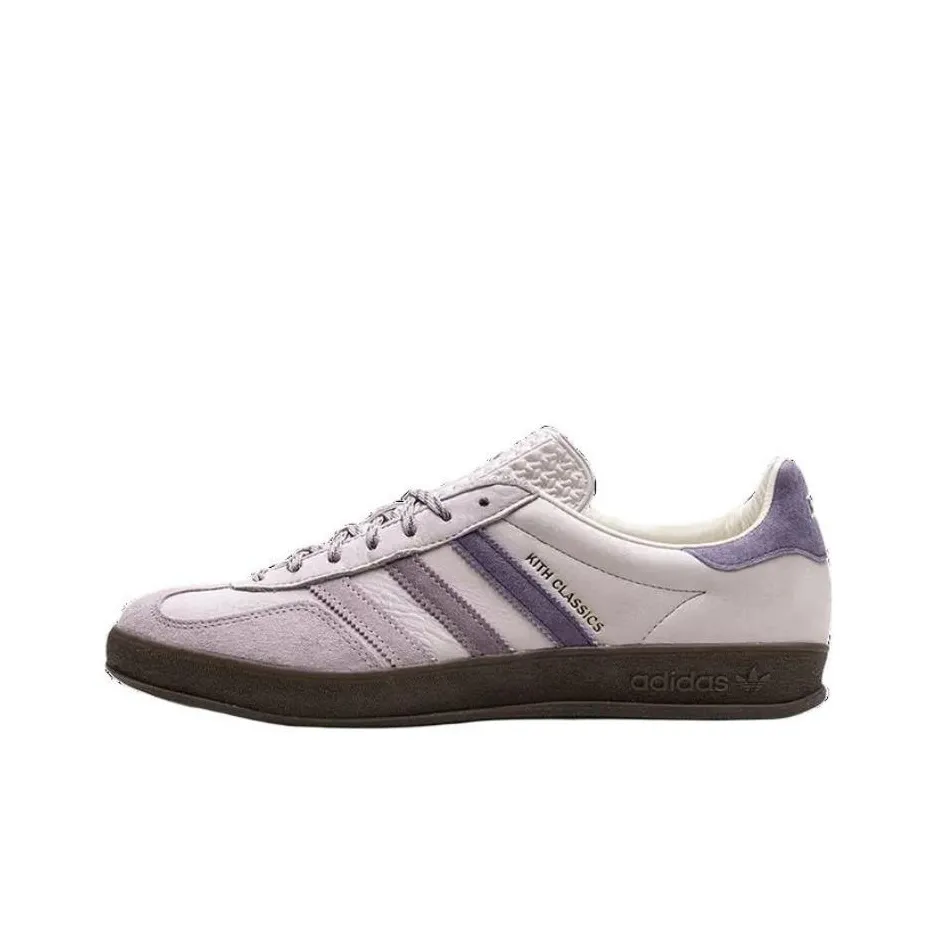 Adidas Kith X Gazelle Indoor 'Classics Program   Ash Purple'