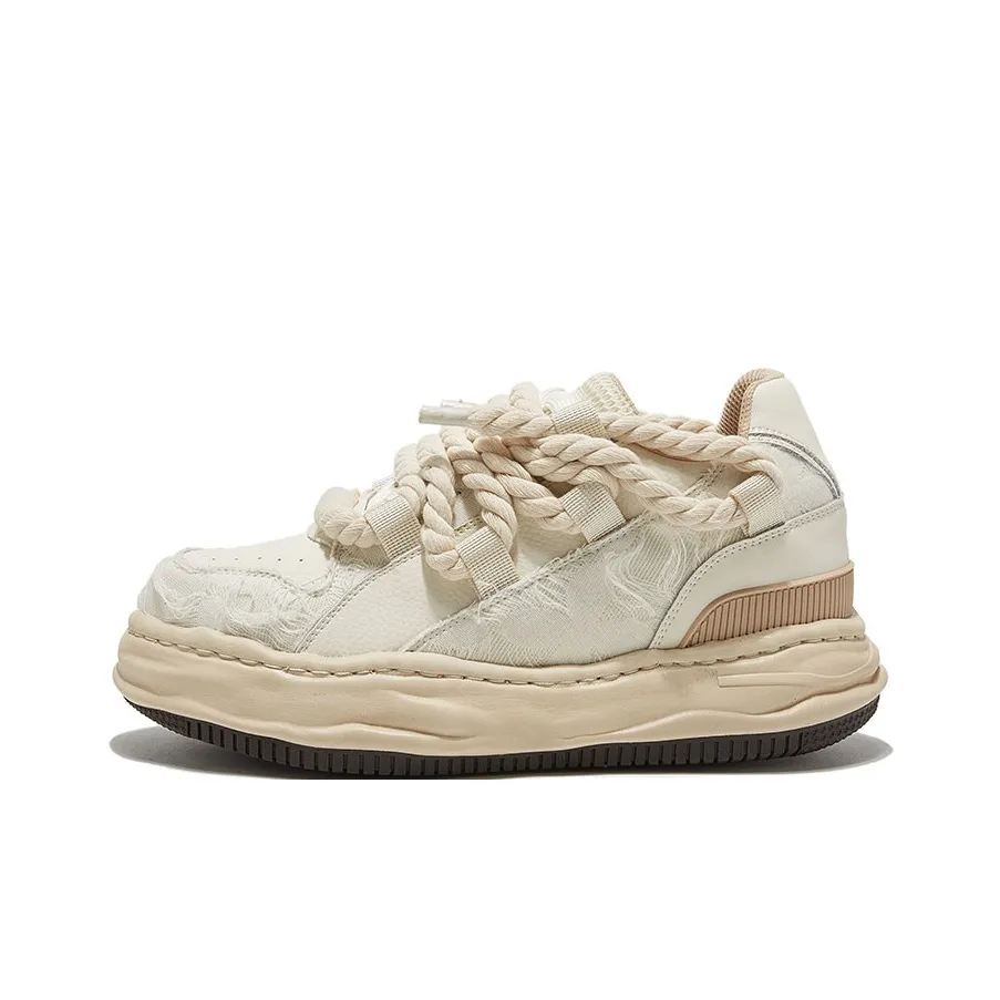 DVO Slip-resistant Abrasion-resistant Low Top Stylish Skateboarding Unisex Beige DVO Противоскользящий Устойчивый к истиранию Низкий Топ Стильный Скейтбординг Унисекс Бежевый