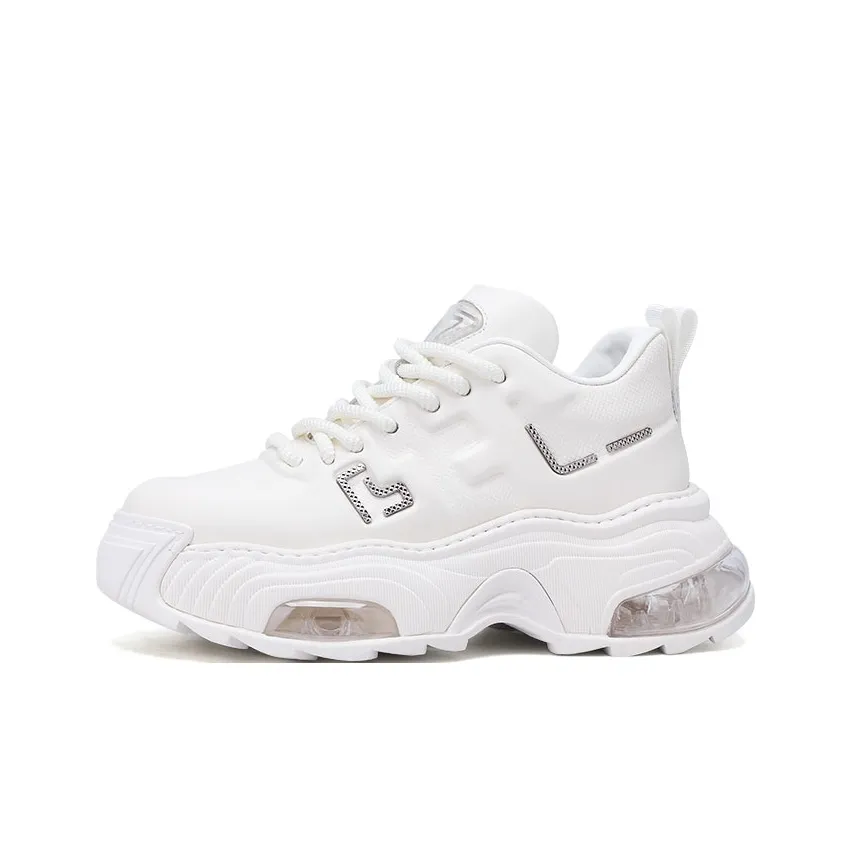 U7 Chunky Sneakers Men's Mid top White