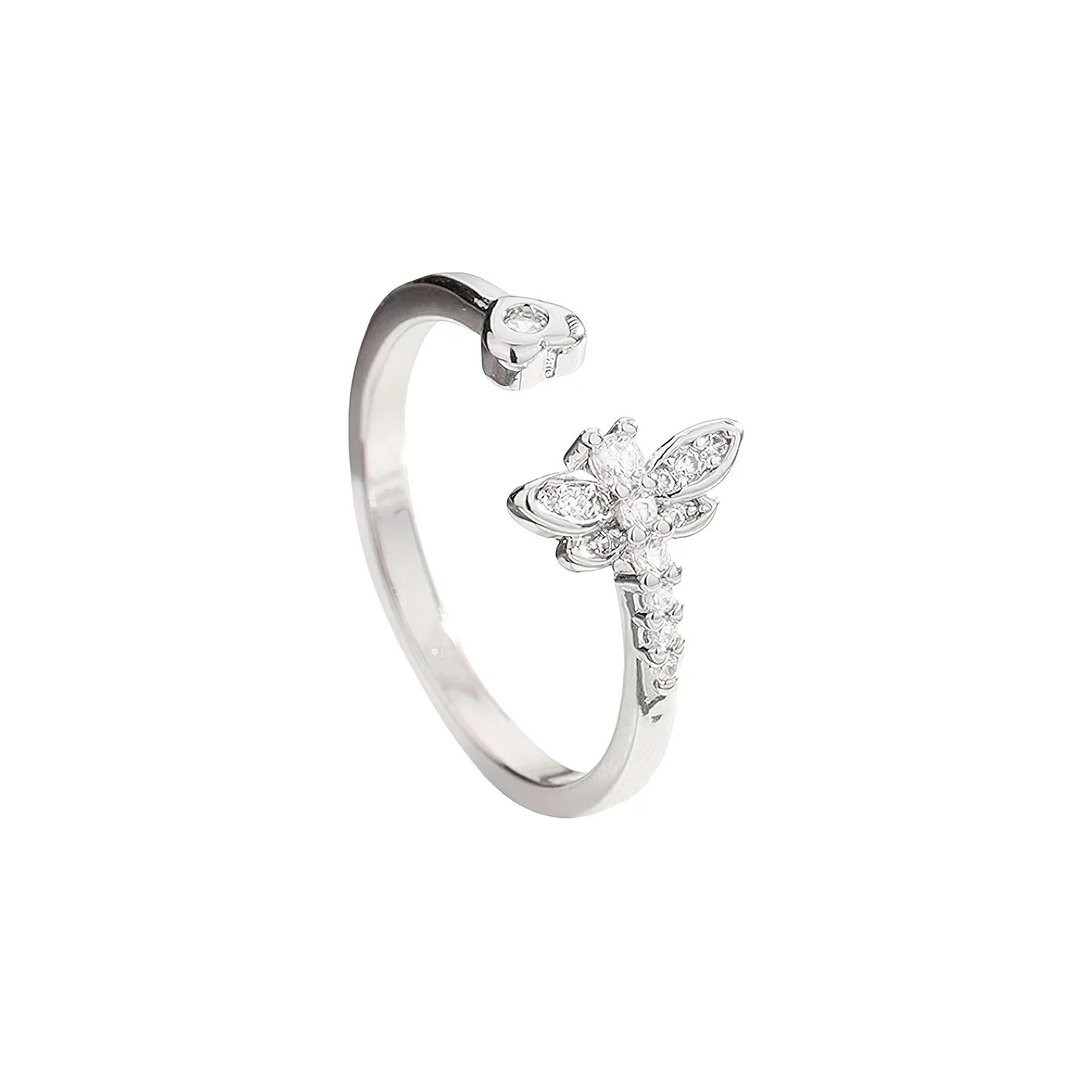 Listen To The Flowers Bloom Цирконовые Кольца Женские