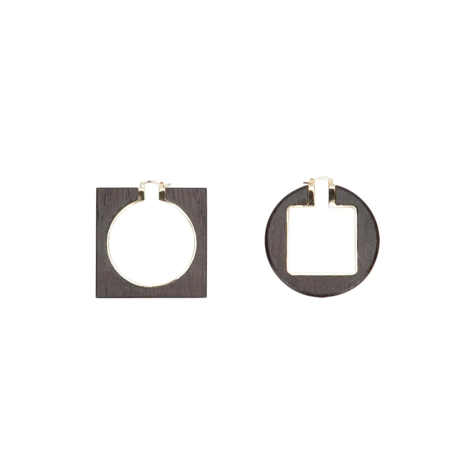 Jacquemus The Rond Carré Hoops Earrings