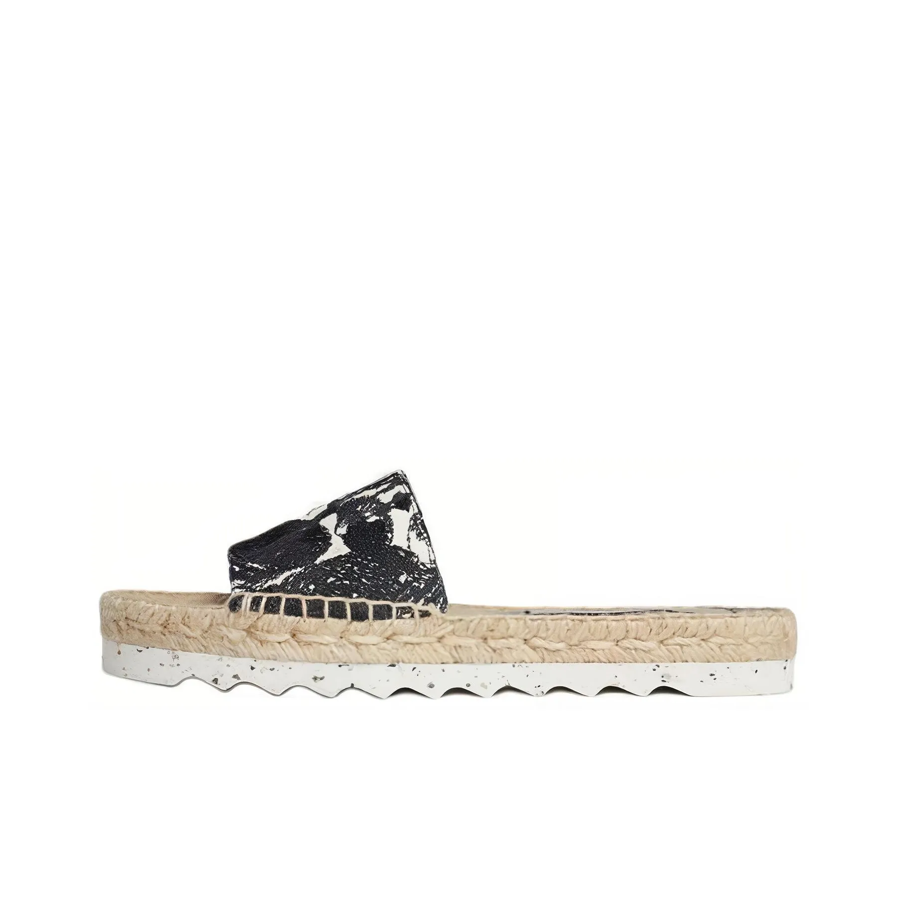 Stella McCartney Gaia Moth Slip On Espadrille Slides Women's
