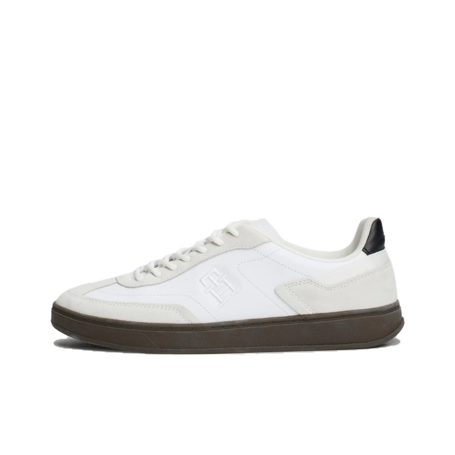 Tommy Hilfiger Heritage Low Top Skateboard Shoes Women's White Beige Brown