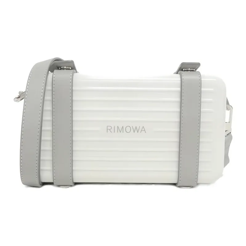 RIMOWA Personal Polycarbonate Crossbody Bag Unisex White