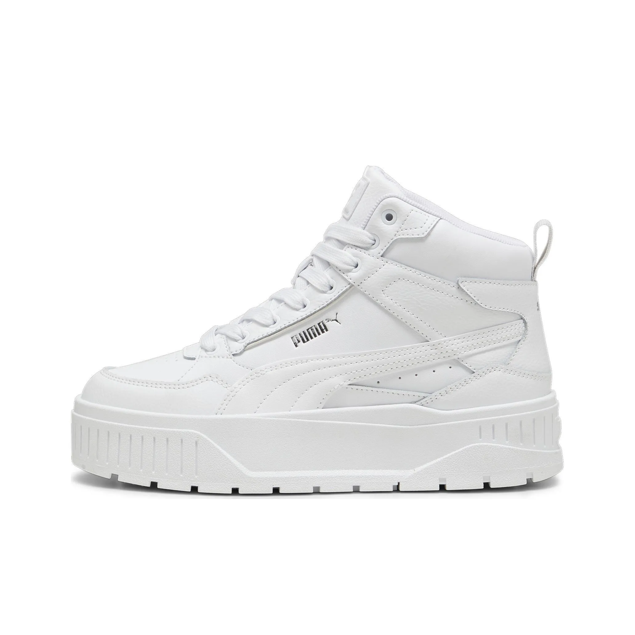 PUMA Karmen II Mid Top Skateboard Shoes Women's White
