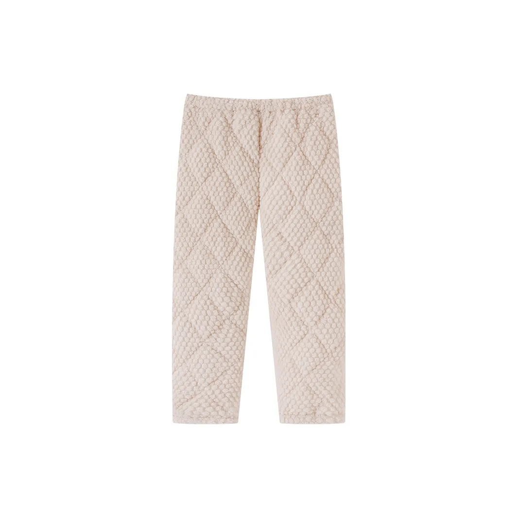 OUSHIBO Пижамные штаны женские абрикосовые