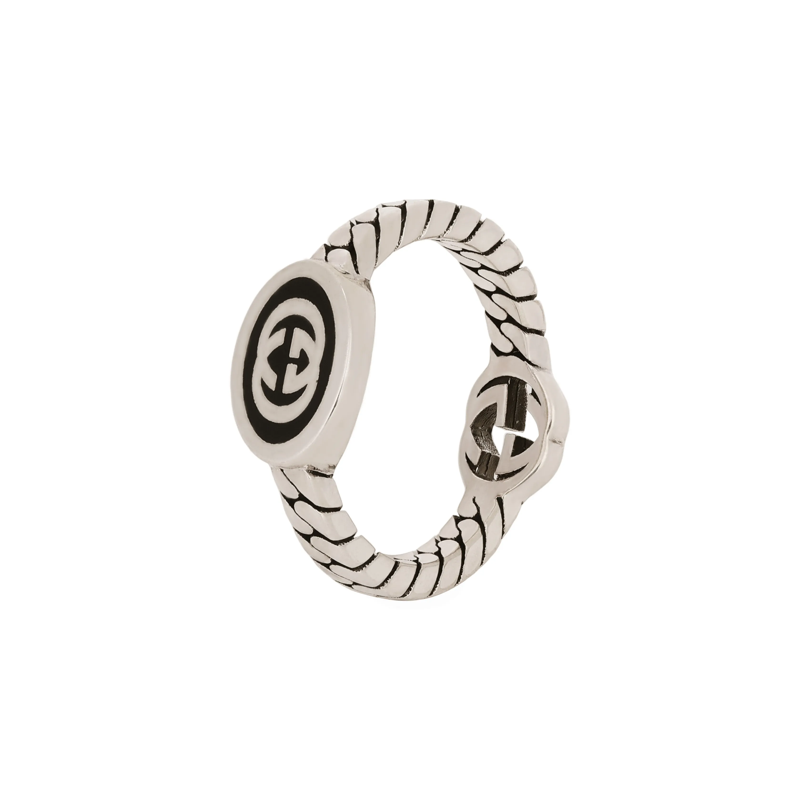 GUCCI 925 Sterling Silver Rings Women's