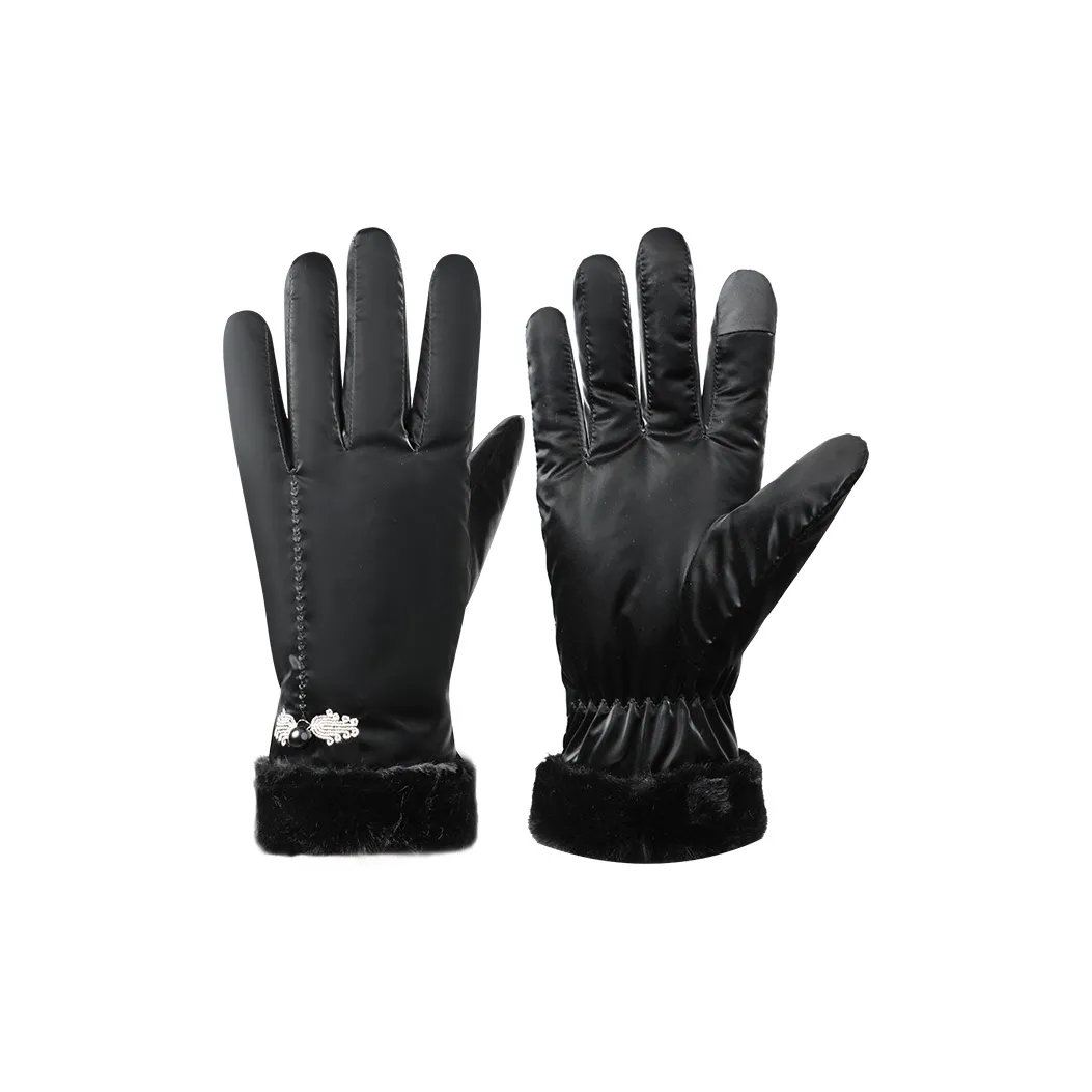 NANJIREN Thickened Warm Gloves Women's