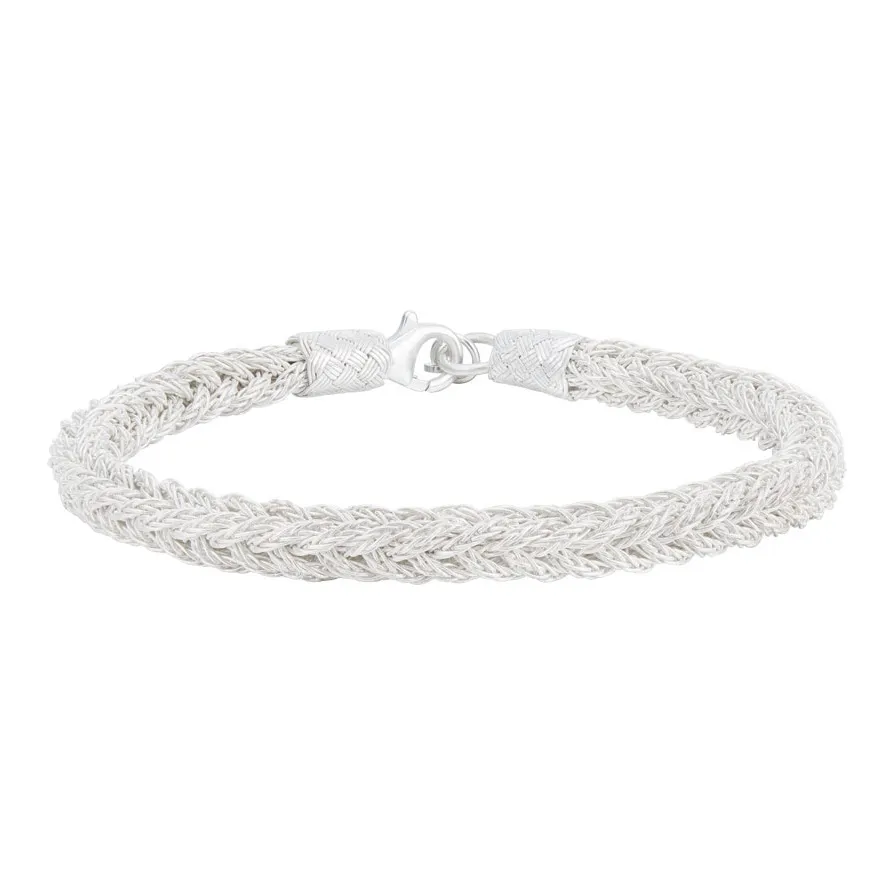 LUCKYMOJO Sterling Silver Bracelets Unisex