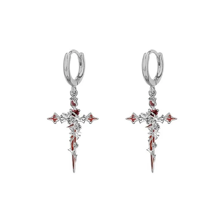 Asia Star Alloy Earrings Unisex