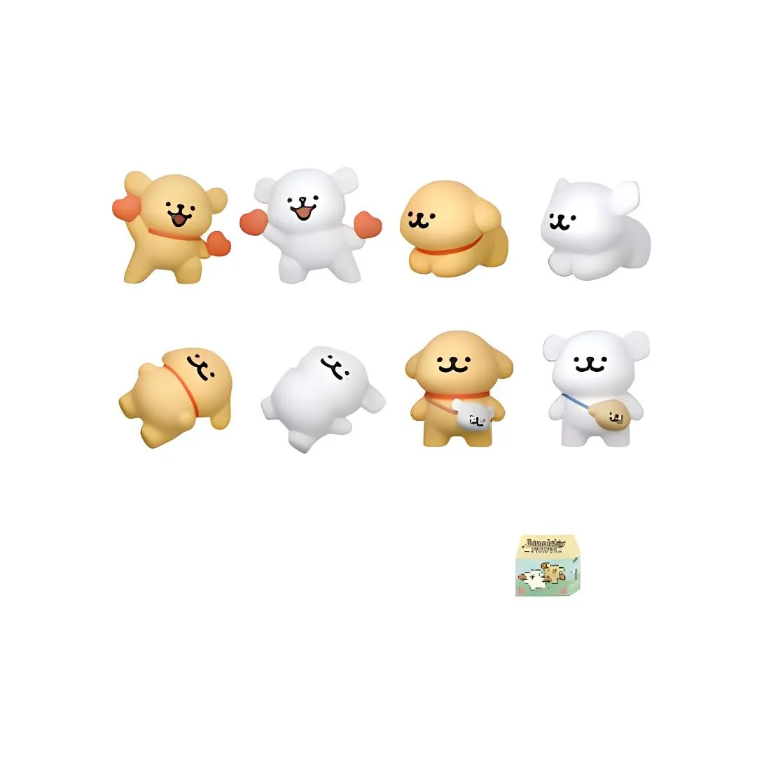 52TOYS Мальтезе We'RE The Best In The Мир Let'S Be The Best Together Слепые коробки 1 Целая коробка 8 шт