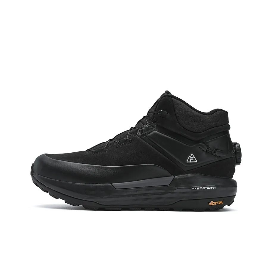 FILA BOA EXPLORER 2 High Top Running Shoes Men's Black