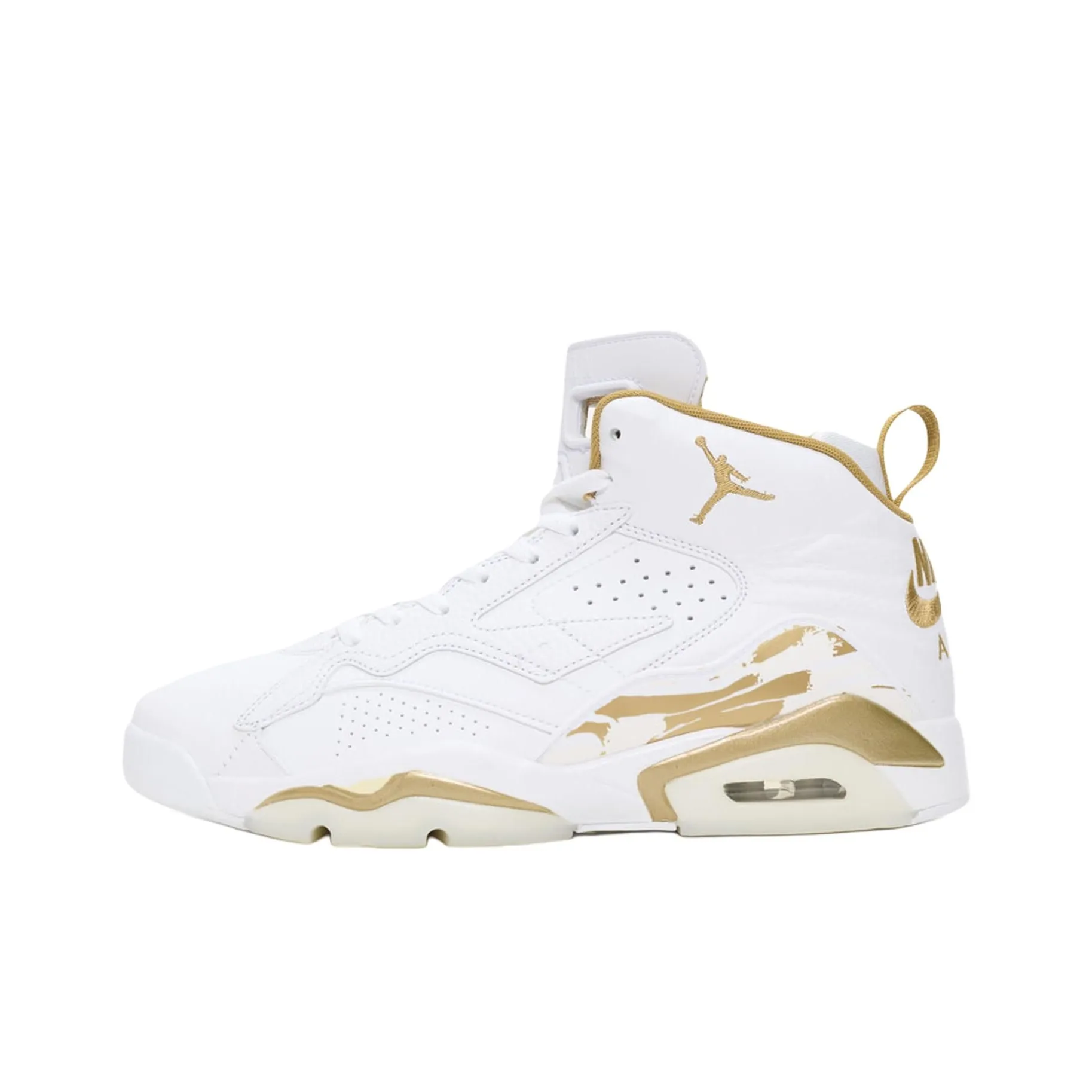 Jordan Mvp White Metallic Gold