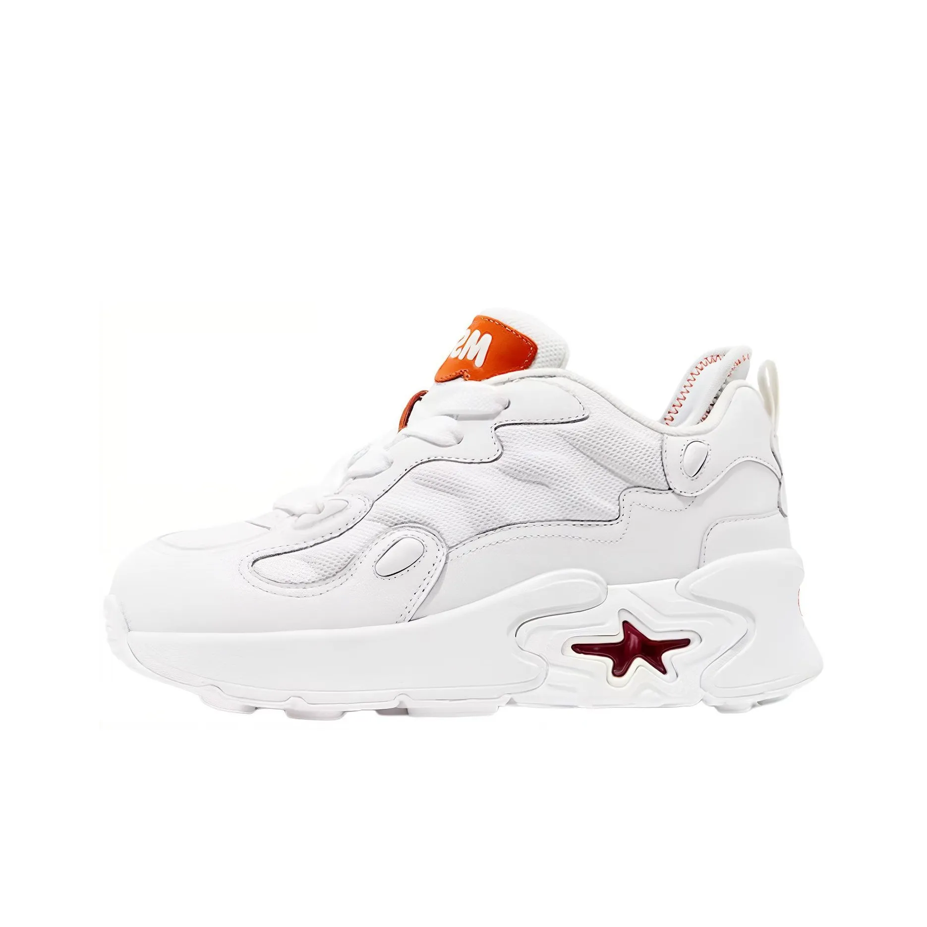 zapatillas de running trail talla 41.5 naranjas más de 100