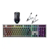 블랙 [표준 사이즈 오디오북] + HP 키보드 + HP 스탠드