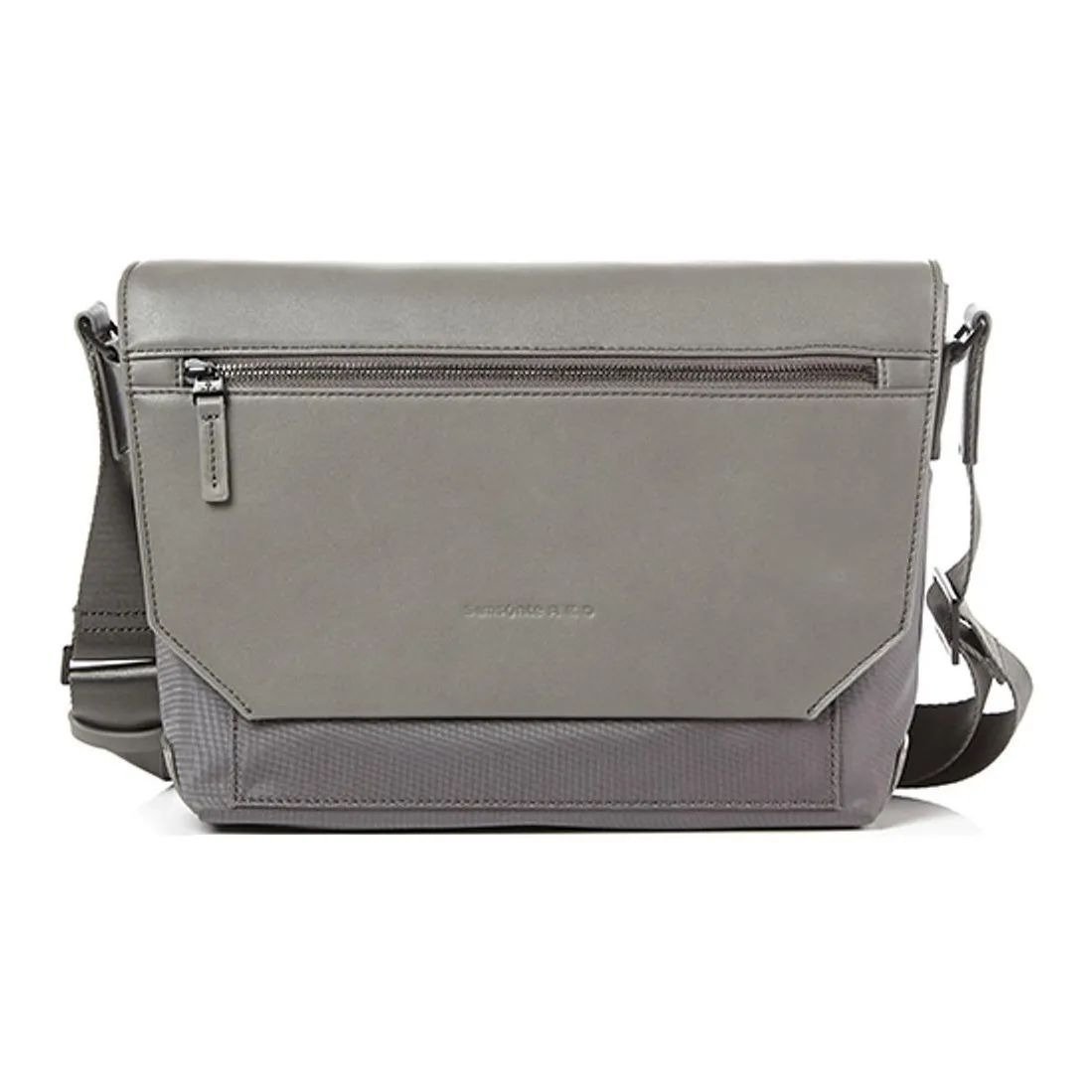 SAMSONITE Polyester Messenger Bag Crossbody Bag Shoulder Bag Unisex Dark Gray