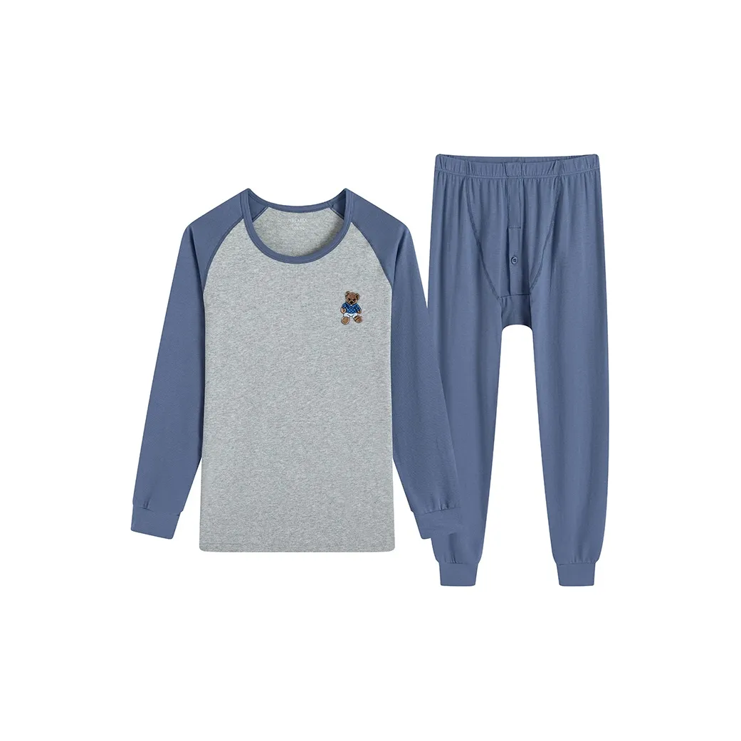 Close-fitting areas Men Thermal Sets