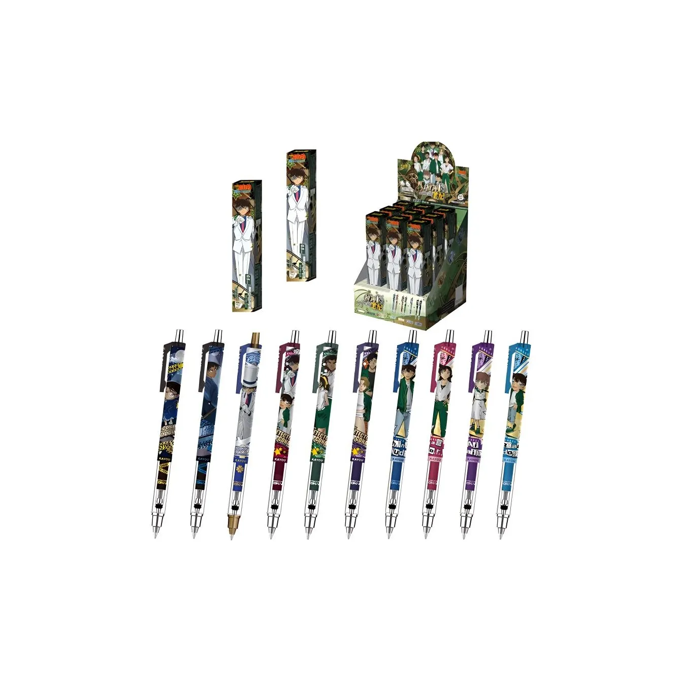 KAYOU Детектив Конан Чехол CLOSED Активность карандаш Логический ручка Пластинка Причина и следствие издание