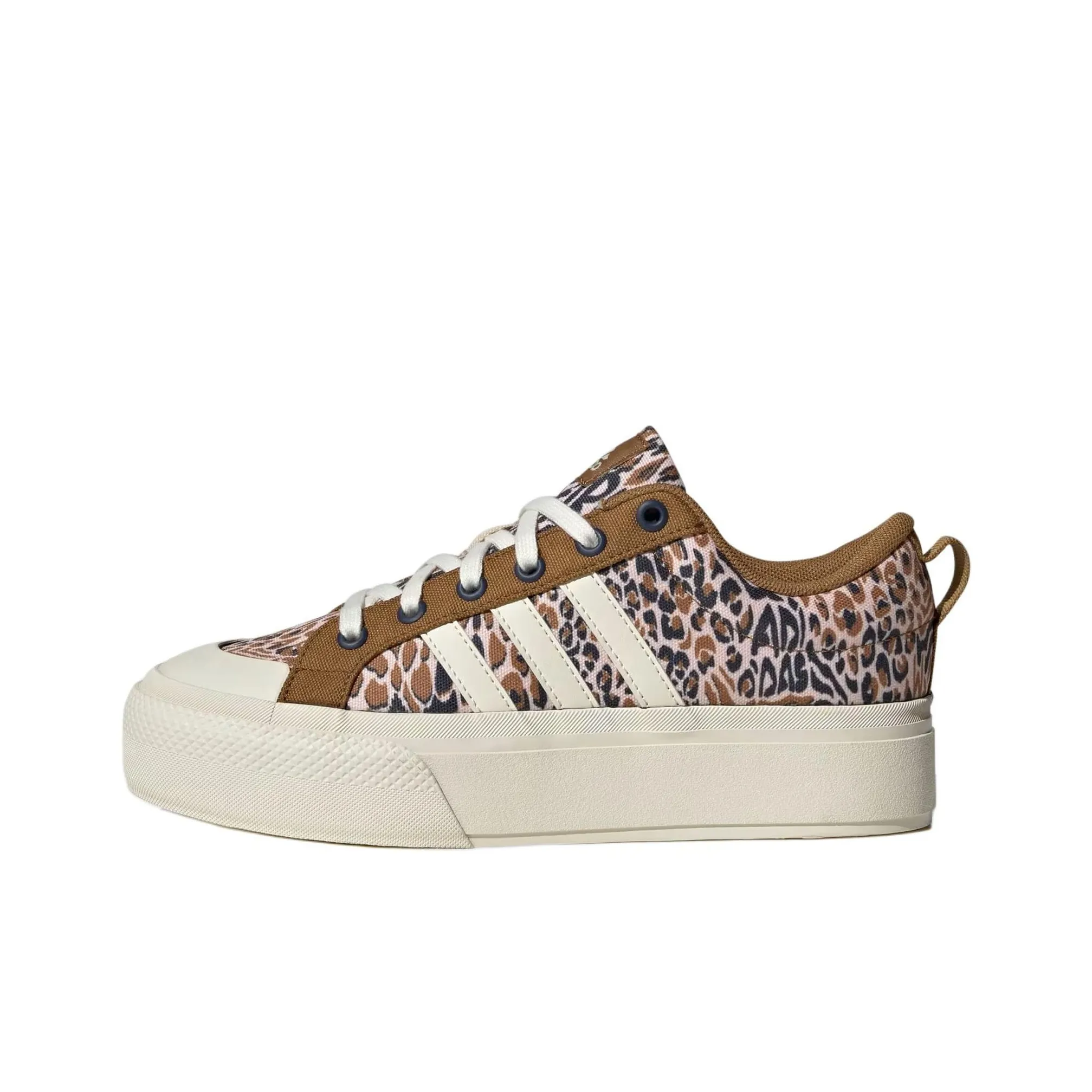 Adidas BRAVADA 2.0 Slip Resistant Abrasion Resistant Low top Skateboard Shoes Women's Brown