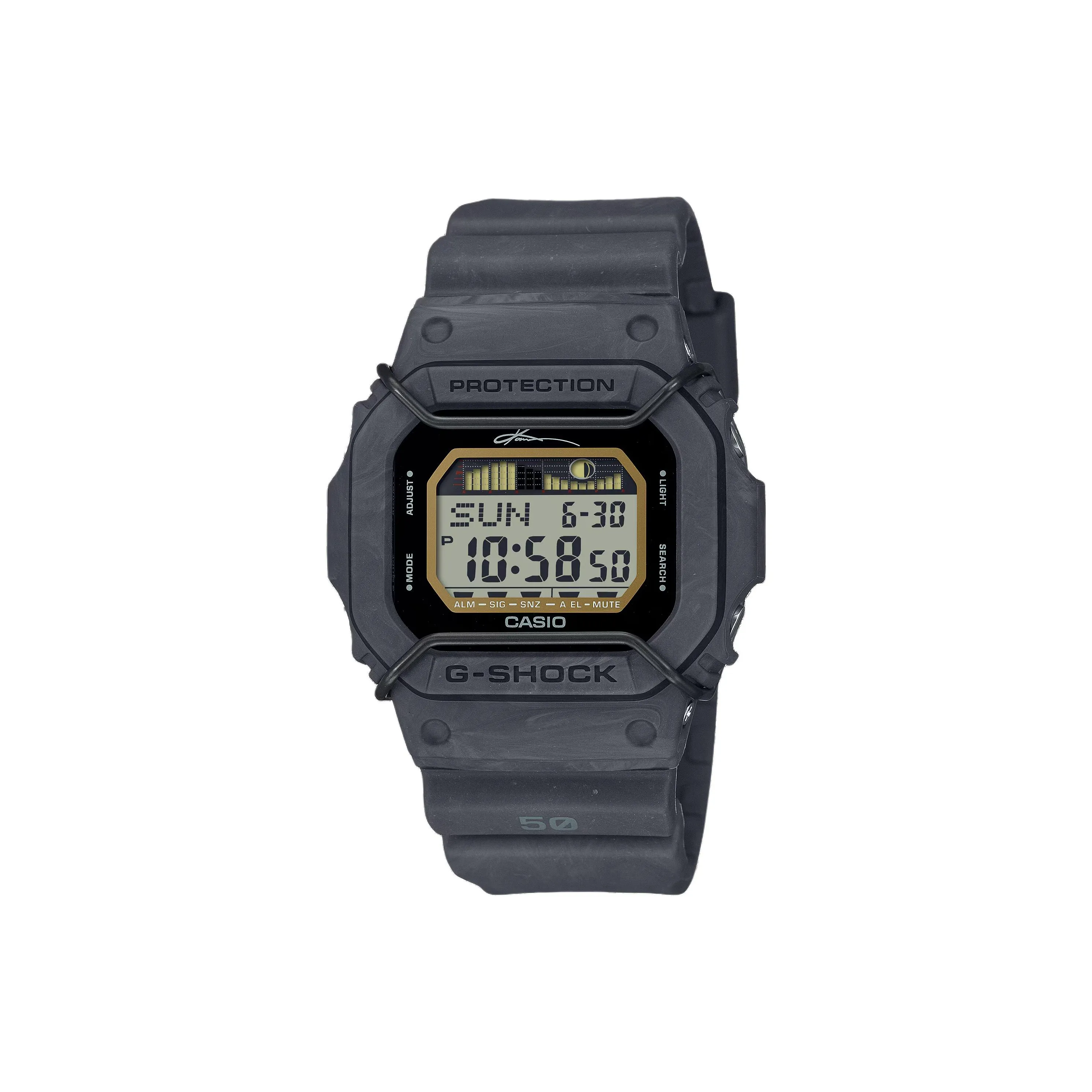 CASIO 5600 Collection Кварцевый механизм Смольный ремешок Часы Мужские Циферблат Серый